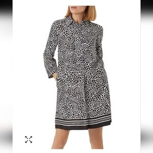 HOBBS LONDON MARCI SHIFT DRESS SIZE 10